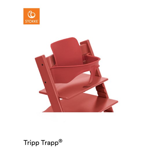 Läs mer om Stokke Tripp Trapp babyset/bygel, warm red, Warm red