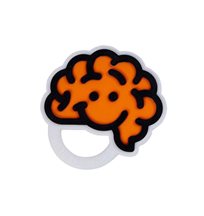 Fat Brain Toys bitleksak Brain, orange