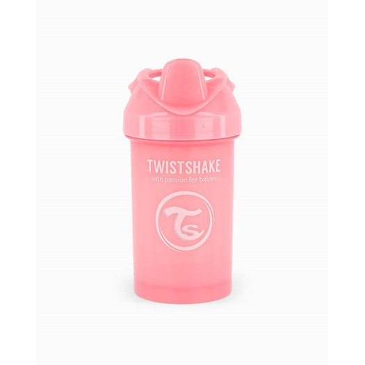 Twistshake drickpipsflaska 300 ml rosa pastell