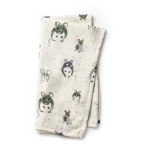 Elodie Details bamboo muslin blanket 1-p, Forest Mouse