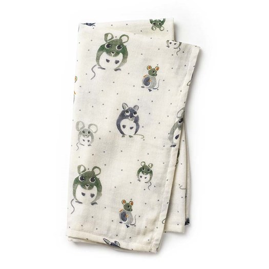 Elodie Details bamboo muslin blanket 1-p Forest Mouse