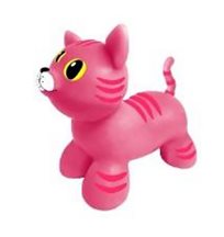 Gerardos Toys hoppleksak, katt rosa