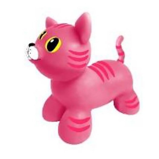 Gerardos Toys hoppleksak katt rosa