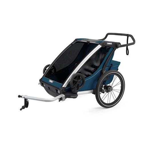 Läs mer om Thule Chariot Cross2 cykelvagn 2021, majolica blue