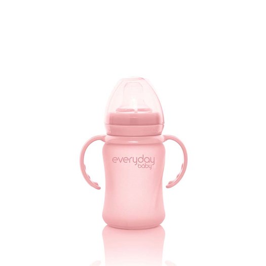 Everyday Baby pipmugg glas Healthy+ 150 ml, rose pink
