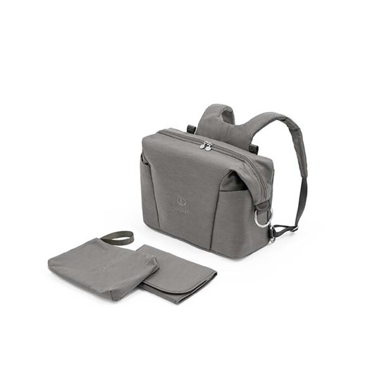 Stokke skötväska & ryggsäck, modern grey