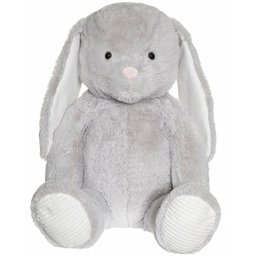 Läs mer om Teddykompaniet kanin 100 cm, grå