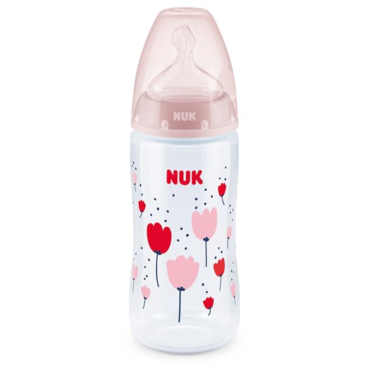 NUK nappflaska First Choice+ Bottle 300 ml rosa