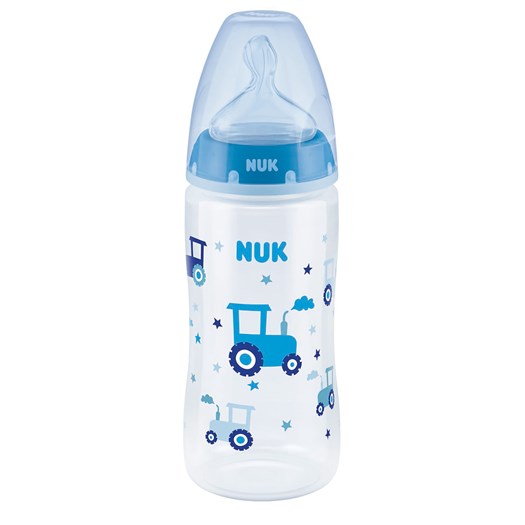 NUK nappflaska First Choice+ Bottle 300 ml blå