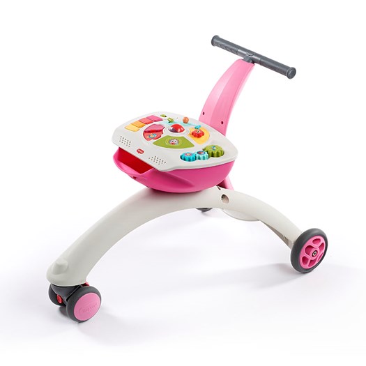 Tiny Love 5-in-1 Walk Behind & Ride-on rosa