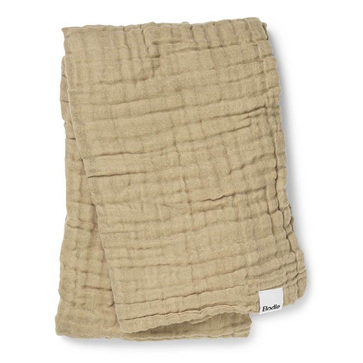 Elodie Details crinkled blanket pure khaki
