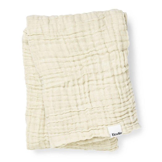 Läs mer om Elodie Details crinkled blanket, vanilla white