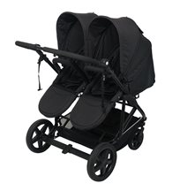 Basson Baby Duo Twin sittvagn, antracit