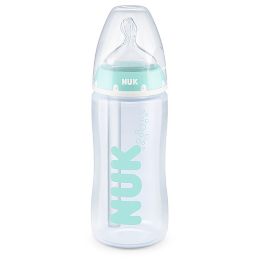 Läs mer om NUK drickpipsflaska First Choise, anti-colic 300ml