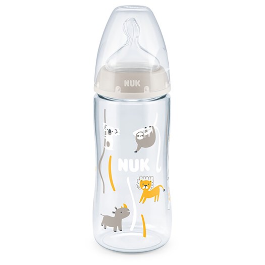 NUK nappflaska First Choice+ Bottle 300 ml vit