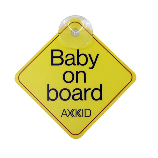 Axkid baby-on-board-skylt