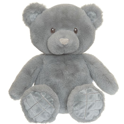 Teddykompaniet nalle Milton stor 38 cm grå