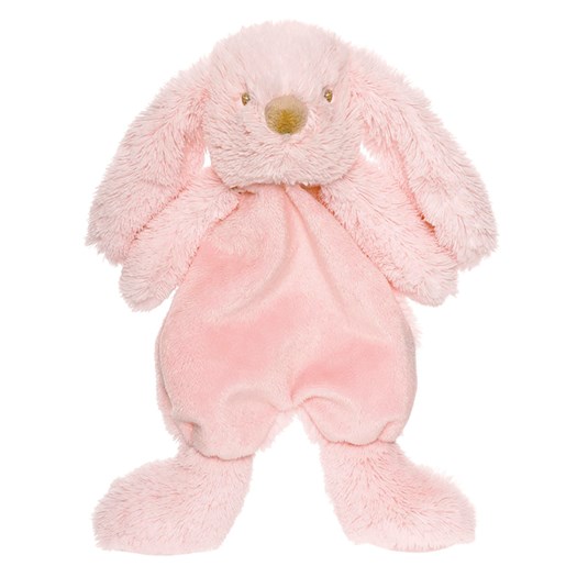 Teddykompaniet snuttefilt kanin Lolli rosa