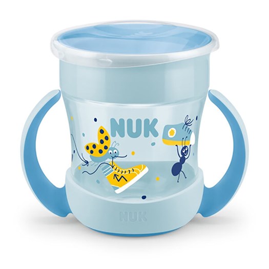 Läs mer om NUK Evolution Mini Magic Cup160 ml, blå