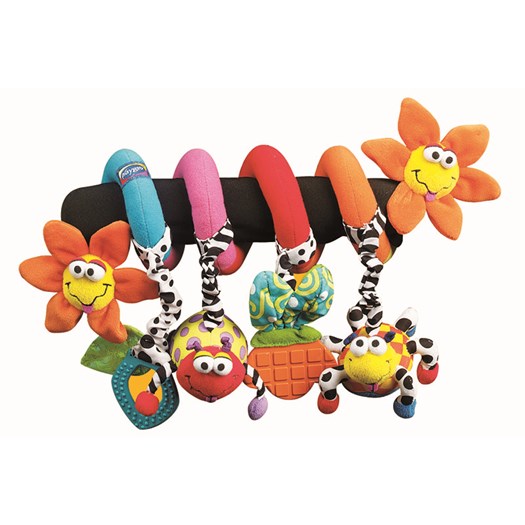 Läs mer om Playgro aktivitetsspiral Amazing Garden Twirly whirly