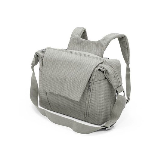 Stokke skötväska & ryggsäck, brushed grey, brushed grey