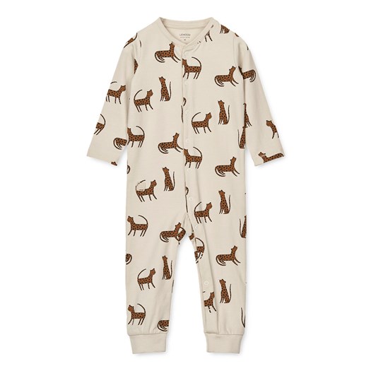 Liewood pyjamas Birk stl 56 leopard sandy