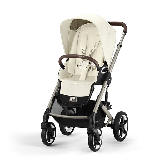 Cybex Talos S Lux sittvagn seashell beige/taupe chassi