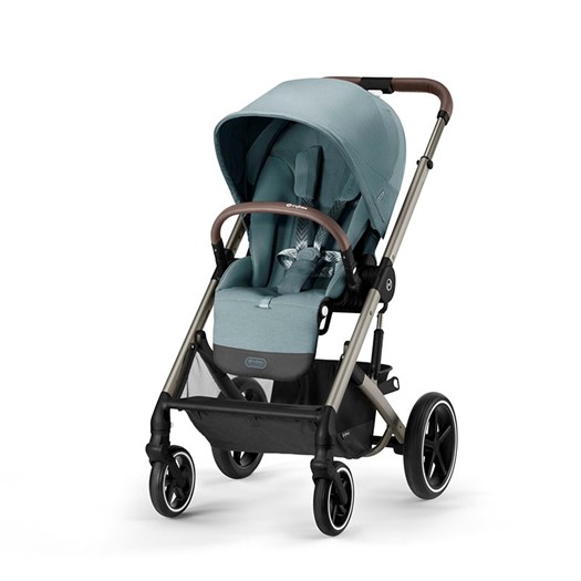 Cybex Balios S Lux sittvagn sky blue/taupe chassi