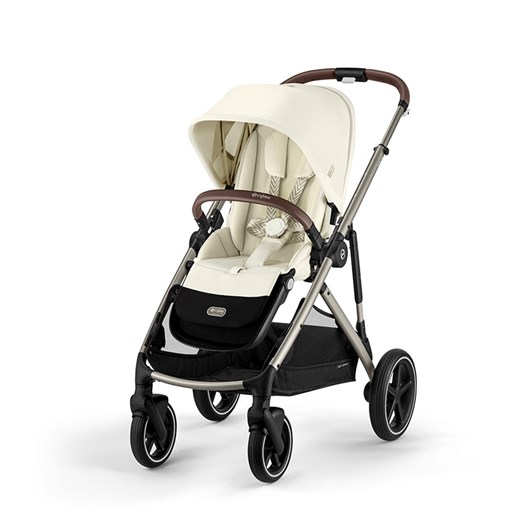 Cybex Gazelle S sittvagn seashell beige/taupe chassi