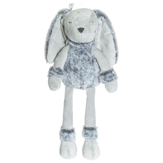 Läs mer om Teddykompaniet Fluffisar kanin Iris 60 cm, grå