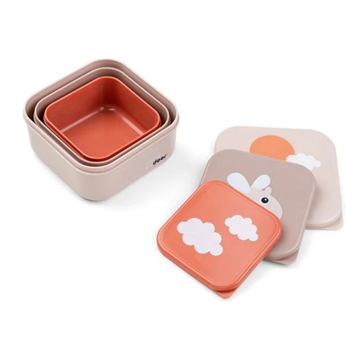 Läs mer om Done by Deer snack box set Happy Cloud 3 delar, powder