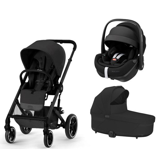 Läs mer om Cybex Balios S Lux duovagn 2023 + Maxi-Cosi Pebble 360 Pro babyskydd
