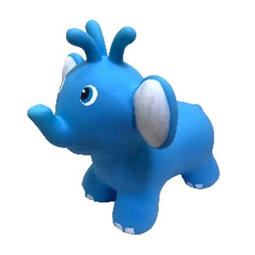 Läs mer om Gerardos Toys hoppleksak, elefant blå