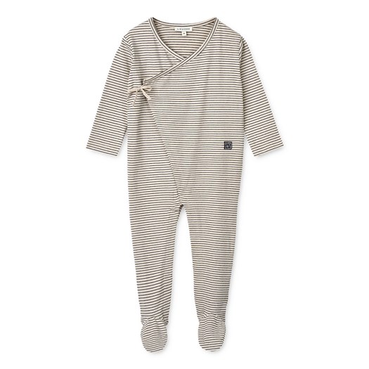 Liewood pyjamas Bolde stl 62 rand navy/sand