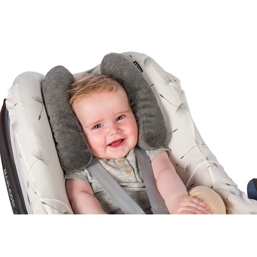Dooky huvudstödskudde barnvagn/bilstol grå