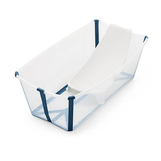 Stokke Flexi bath bundle transparent blå