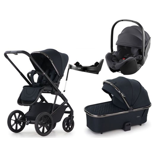 Crescent Prestige Exclusive duovagn + Britax Baby-Safe Pro med variobas