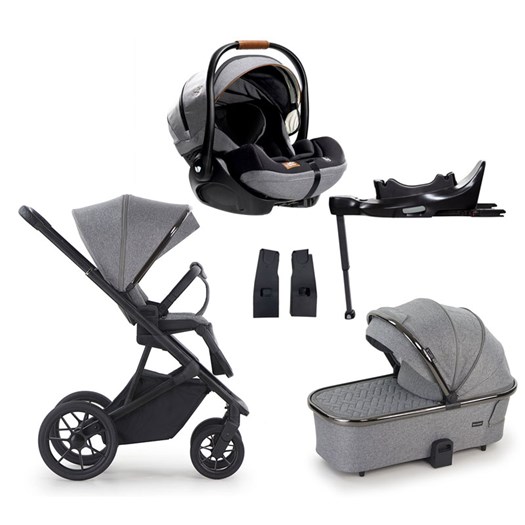 Crescent Prestige 2 Exclusive + Joie i-Level babyskydd med isofixbas och adaptrar