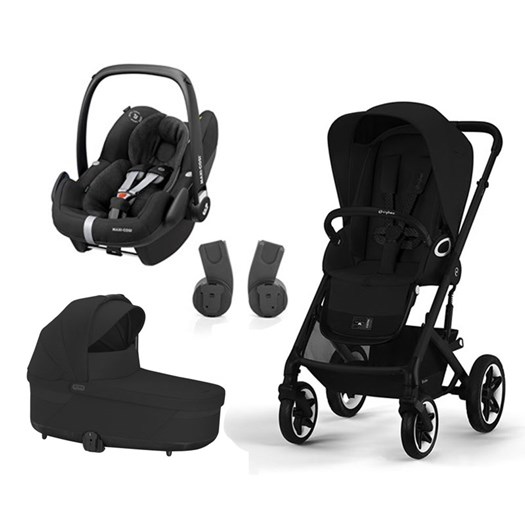 Cybex Talos S Lux duovagn 2023 + Maxi-Cosi Pebble Pro + adapter