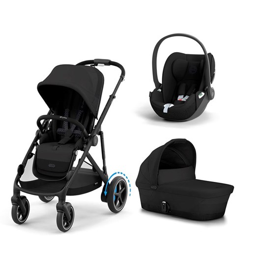 Cybex e-Gazelle S duovagn + Cloud T babyskydd