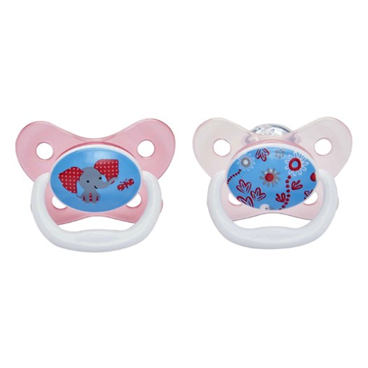 Dr.Brown sugnapp PreVent Butterfly 6-12m 2-pack rosa