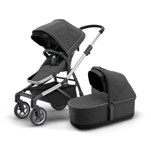 Thule Sleek duovagn shadow grey/silver chassi